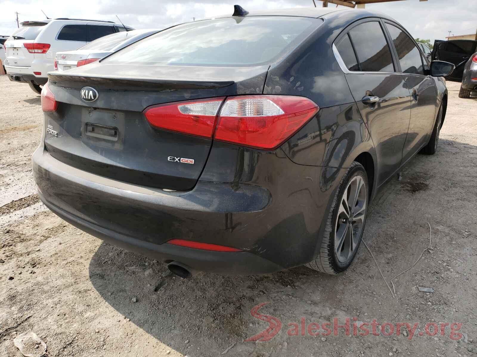 KNAFX4A8XG5457409 2016 KIA FORTE