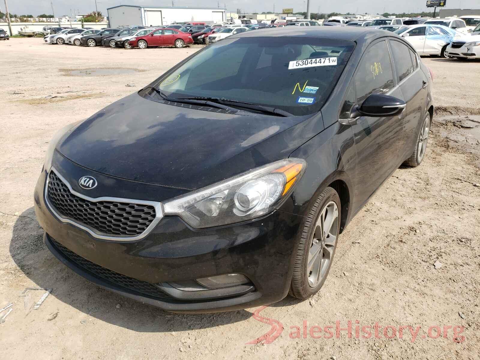 KNAFX4A8XG5457409 2016 KIA FORTE