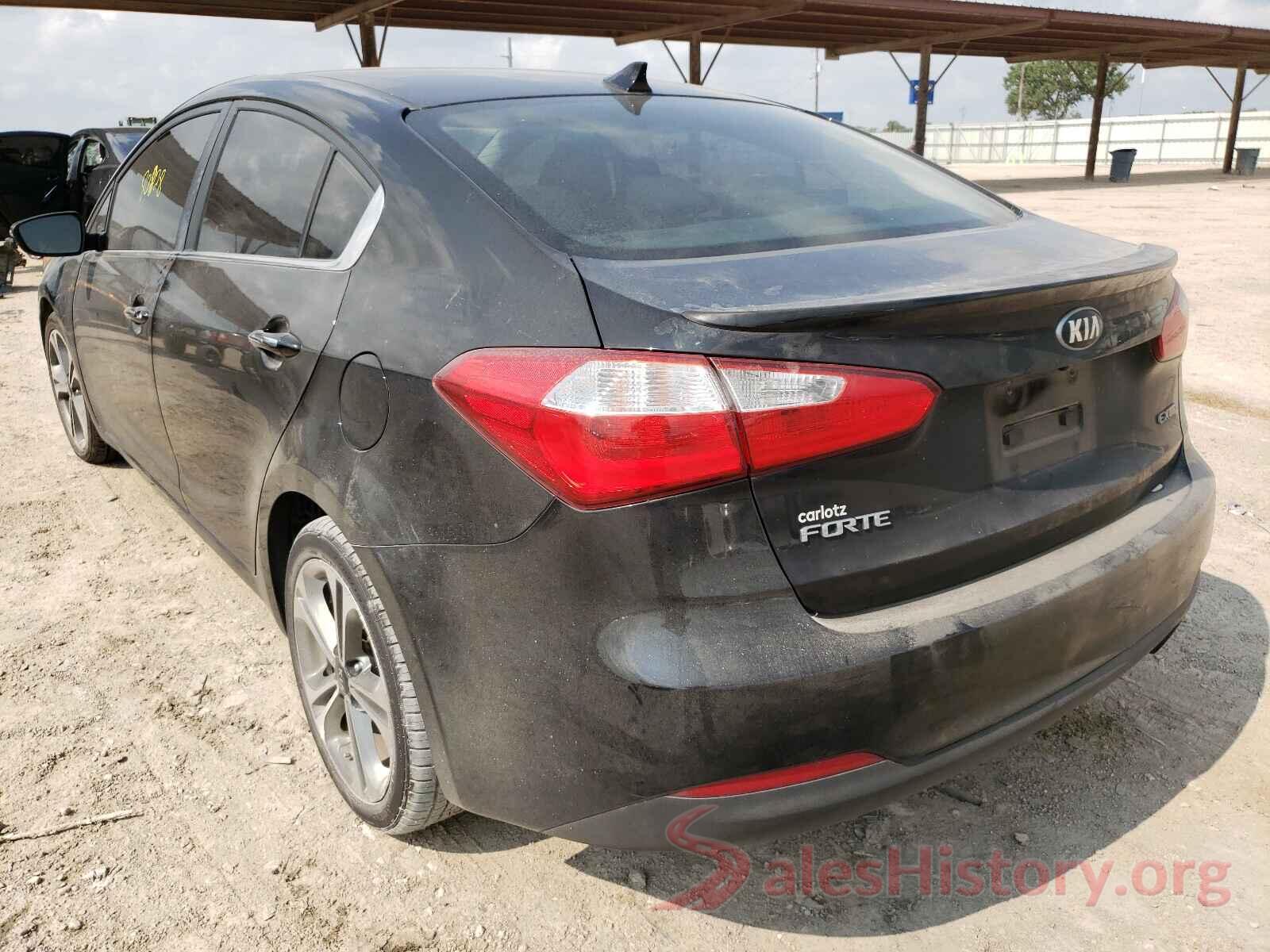 KNAFX4A8XG5457409 2016 KIA FORTE