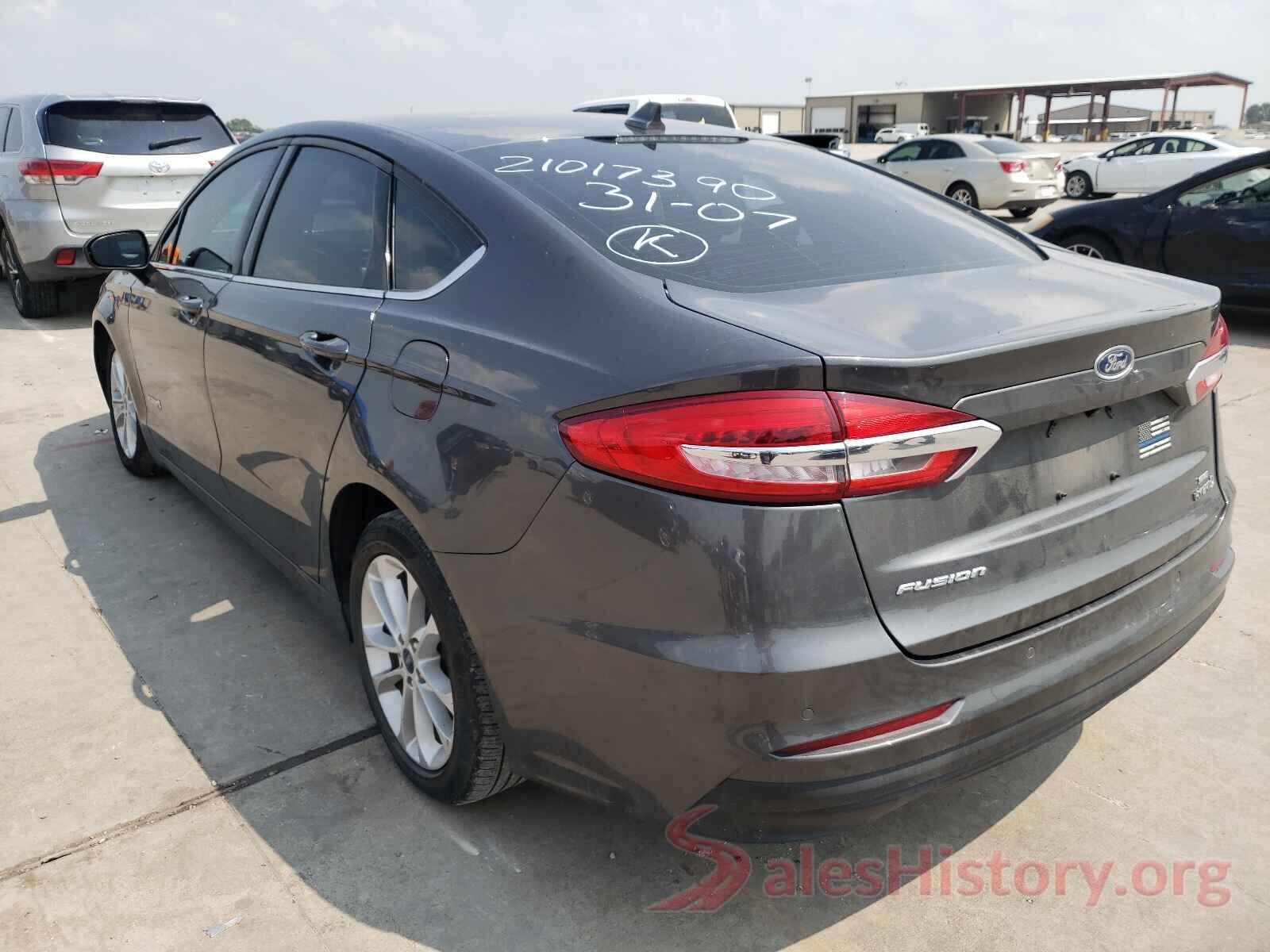 3FA6P0LU9KR256537 2019 FORD FUSION