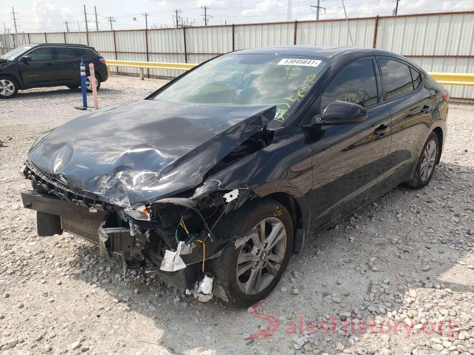 KMHD84LF2JU584330 2018 HYUNDAI ELANTRA