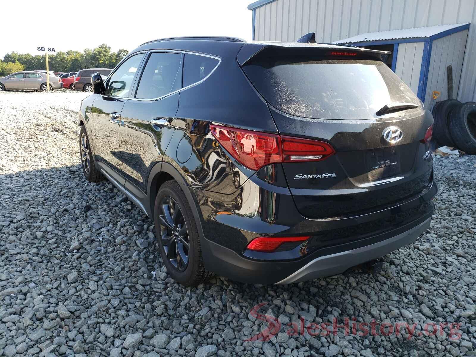 5XYZWDLA6HG400961 2017 HYUNDAI SANTA FE