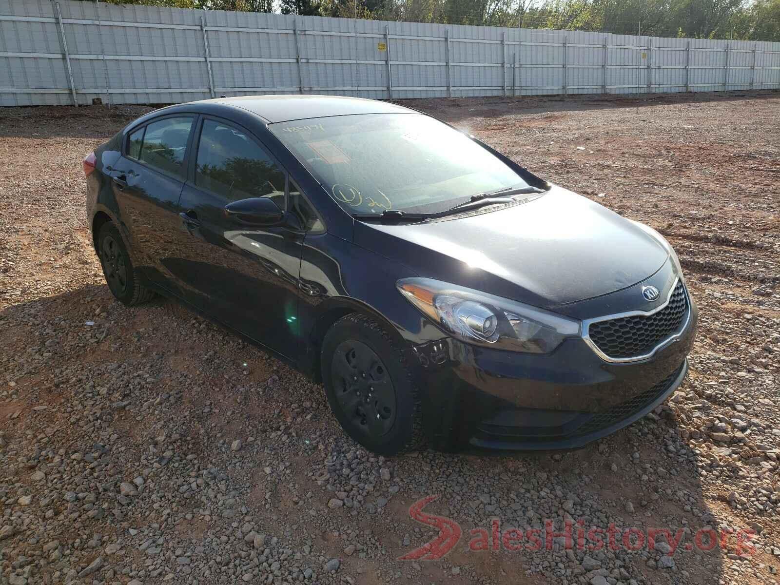 KNAFK4A65G5485454 2016 KIA FORTE