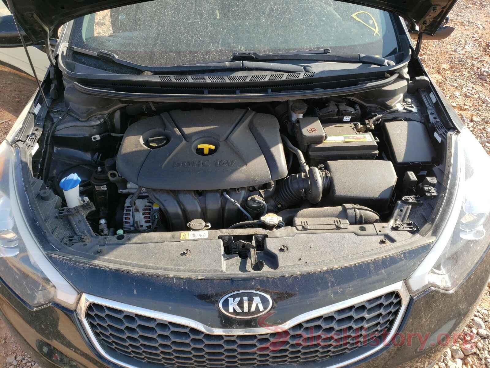 KNAFK4A65G5485454 2016 KIA FORTE