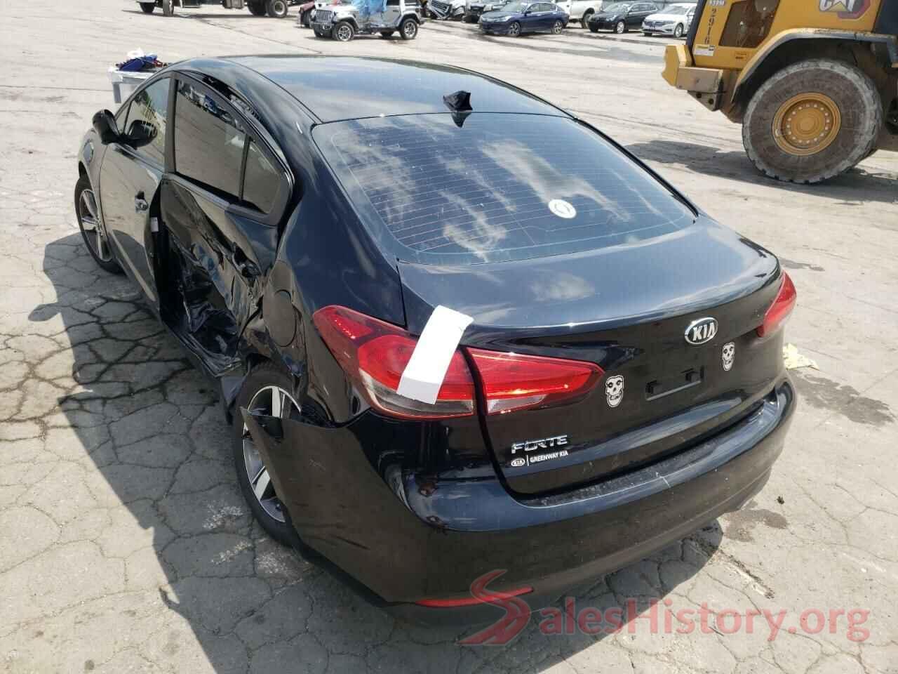 3KPFL4A74JE166387 2018 KIA FORTE