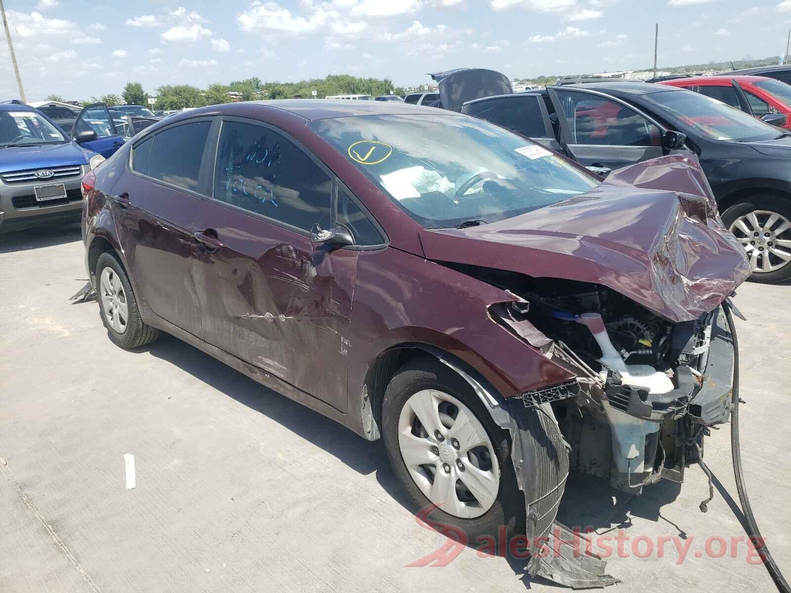 3KPFK4A75HE119589 2017 KIA FORTE