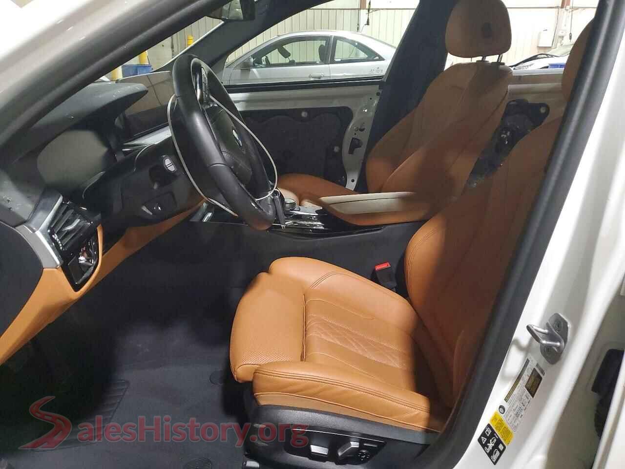 2022 BMW 5 SERIES VIN WBA13BJ06NWX59419, engine bay