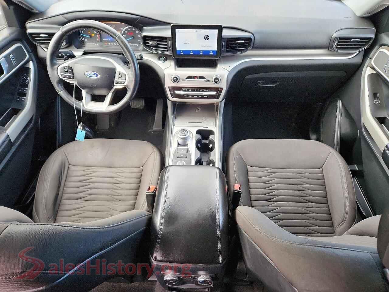 2020 FORD EXPLORER VIN 1FMSK8DH3LGD14203, interior dashboard
