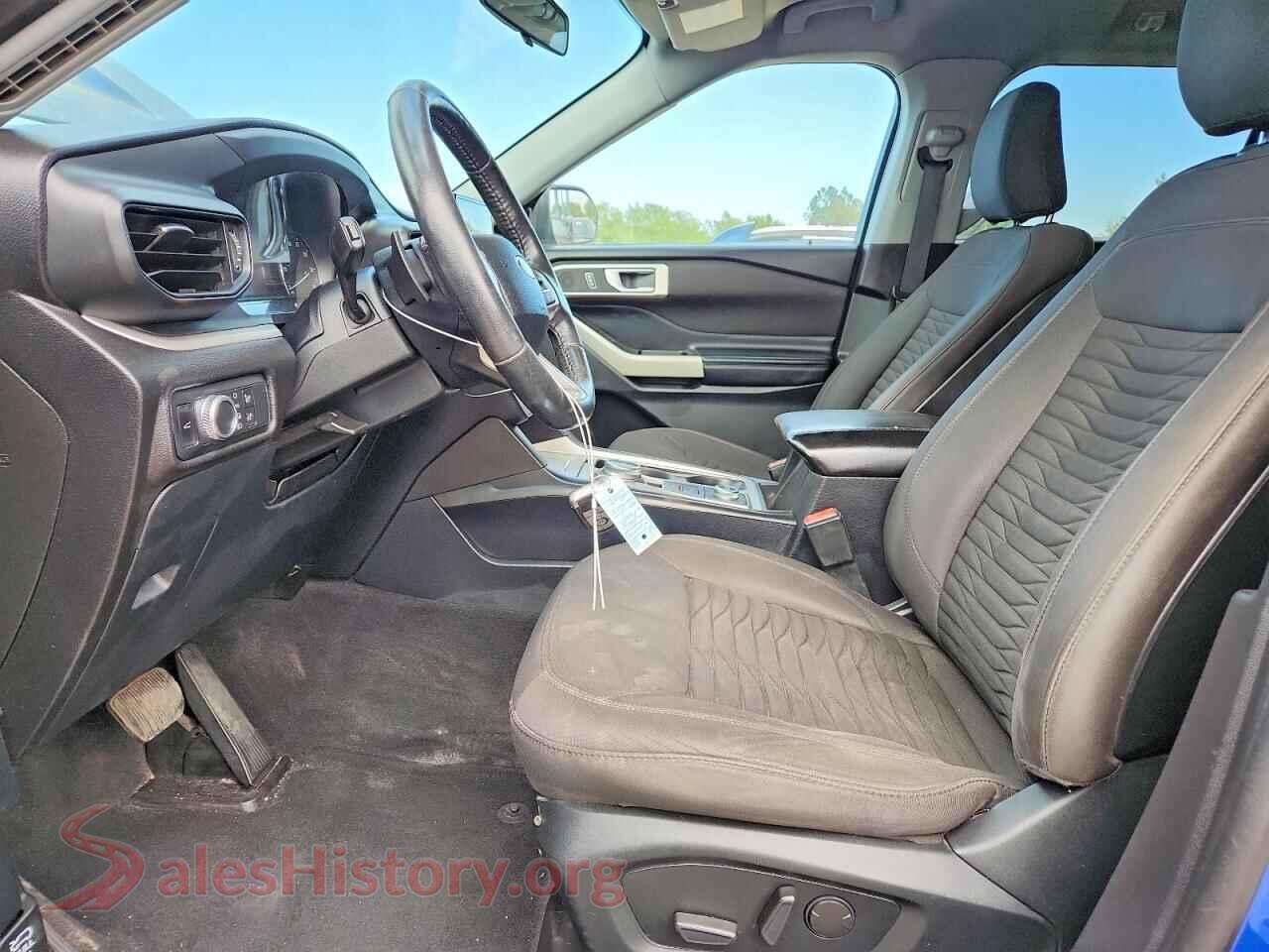 2020 FORD EXPLORER VIN 1FMSK8DH3LGD14203, engine bay
