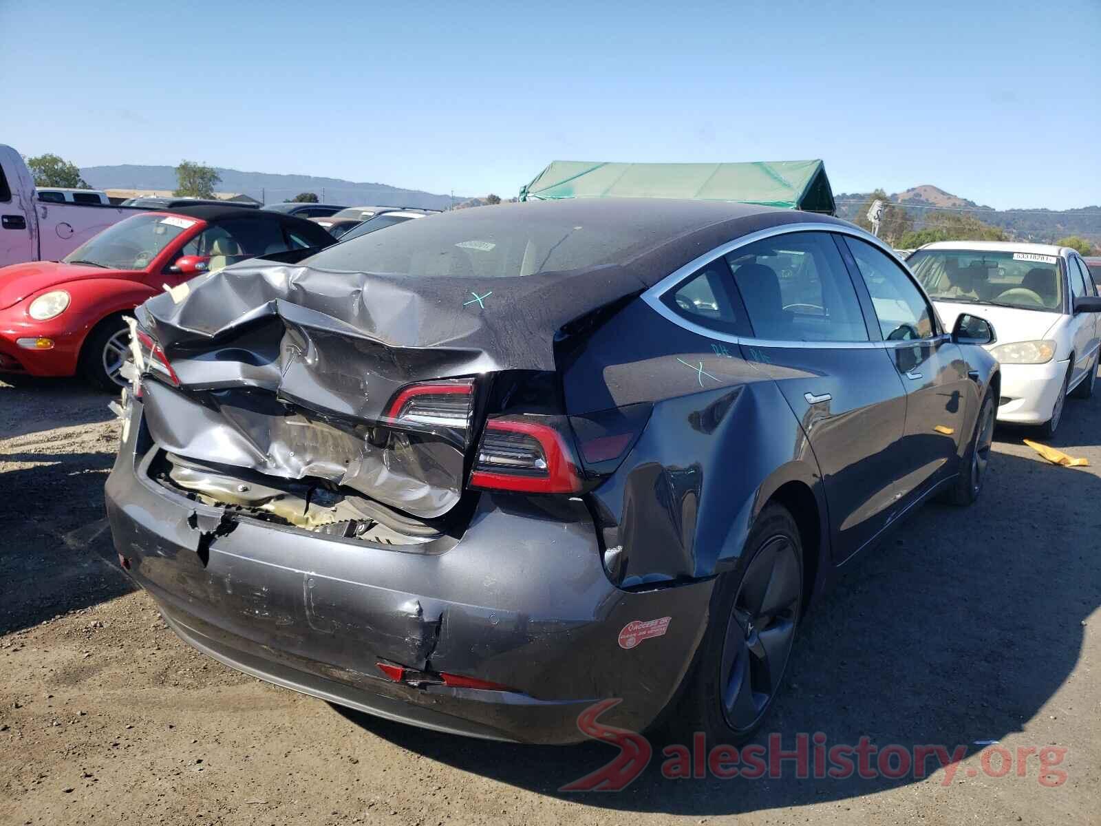 5YJ3E1EA4JF057889 2018 TESLA MODEL 3