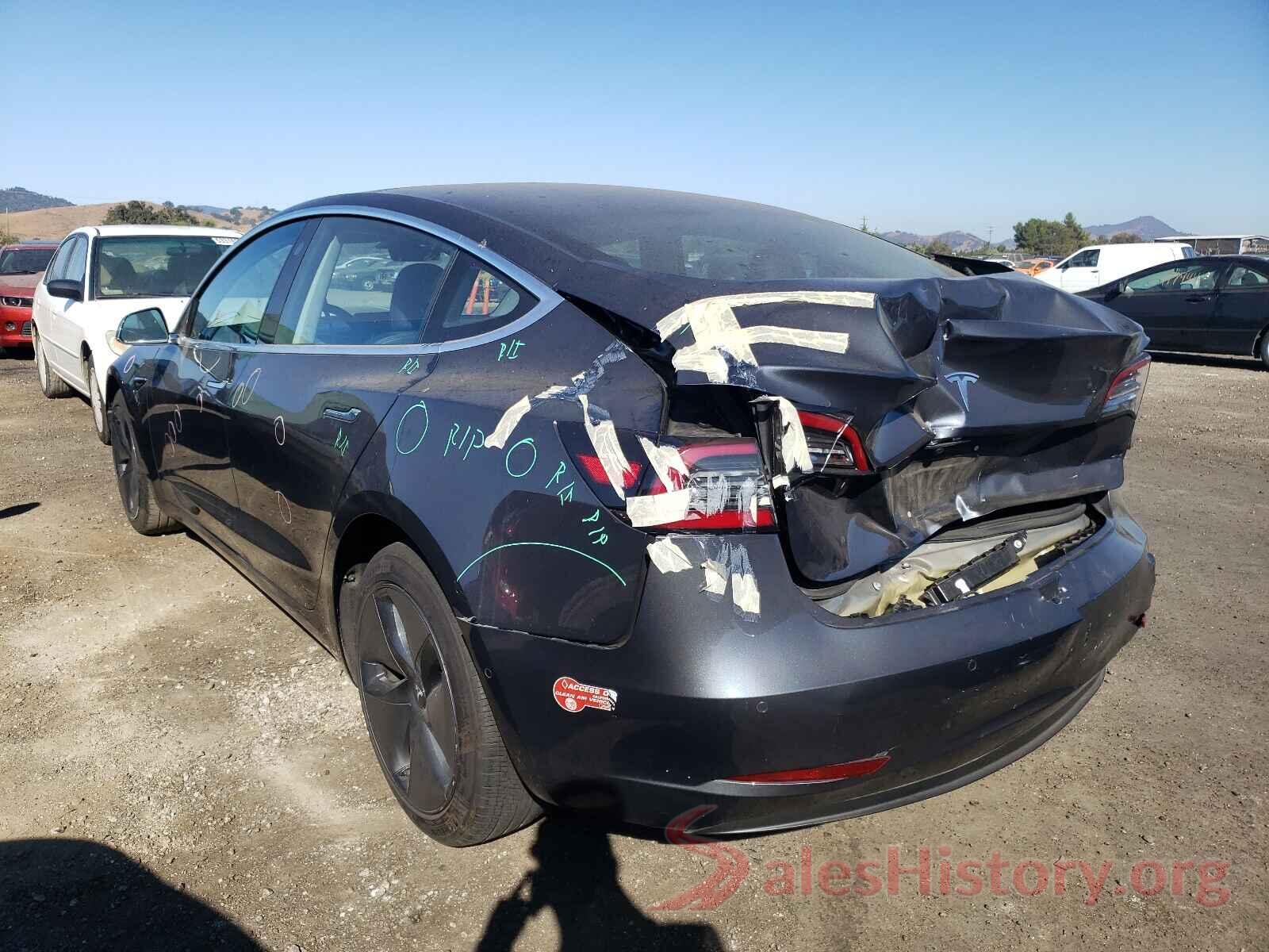 5YJ3E1EA4JF057889 2018 TESLA MODEL 3