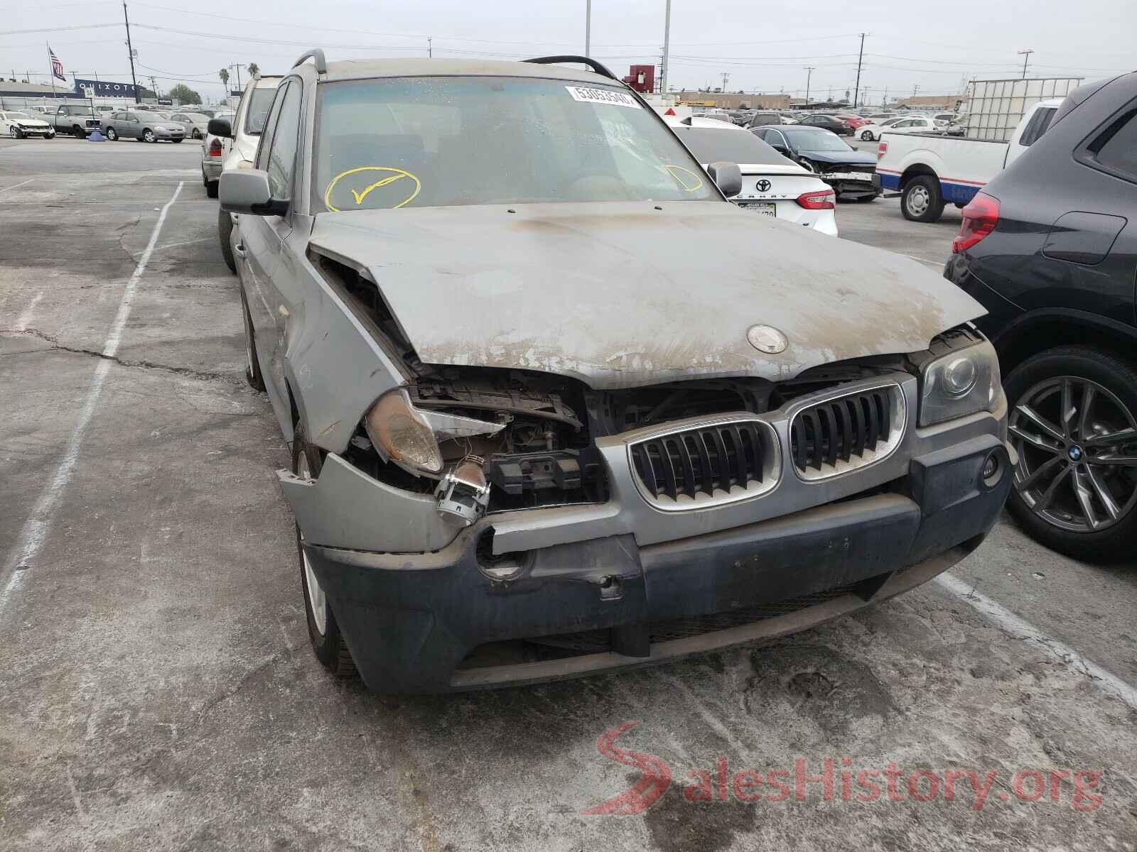 WBXPA73434WB27983 2004 BMW X3