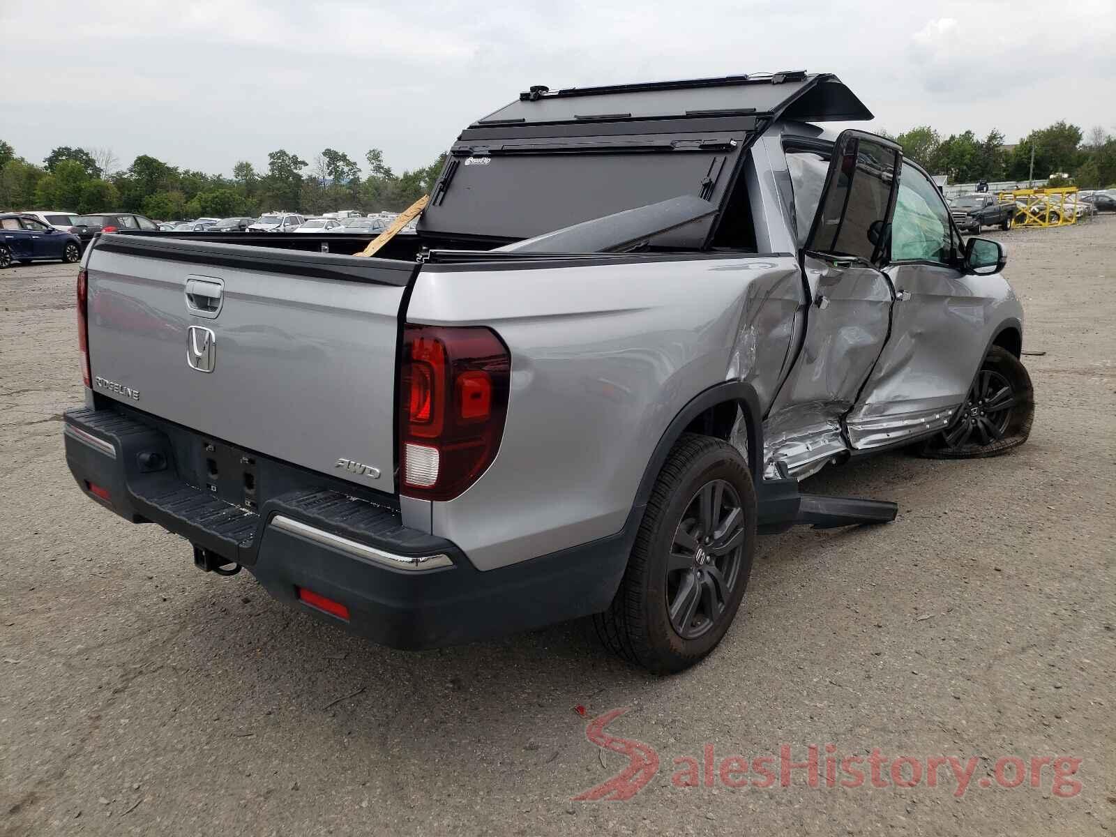 5FPYK3F10JB000735 2018 HONDA RIDGELINE