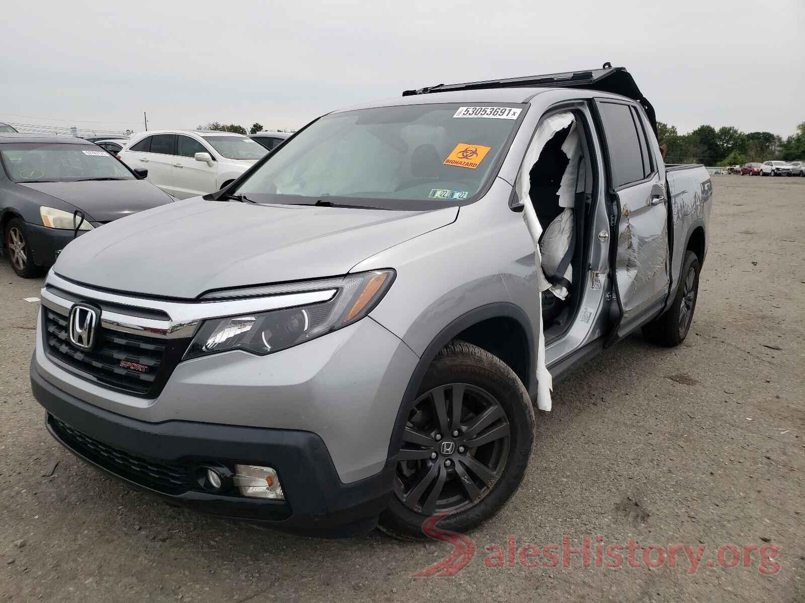 5FPYK3F10JB000735 2018 HONDA RIDGELINE