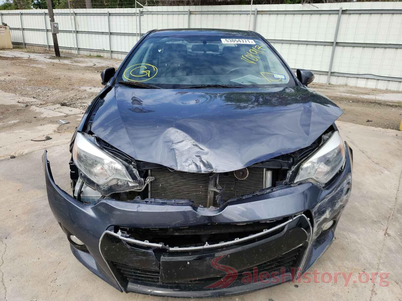 5YFBURHE5GP401917 2016 TOYOTA COROLLA