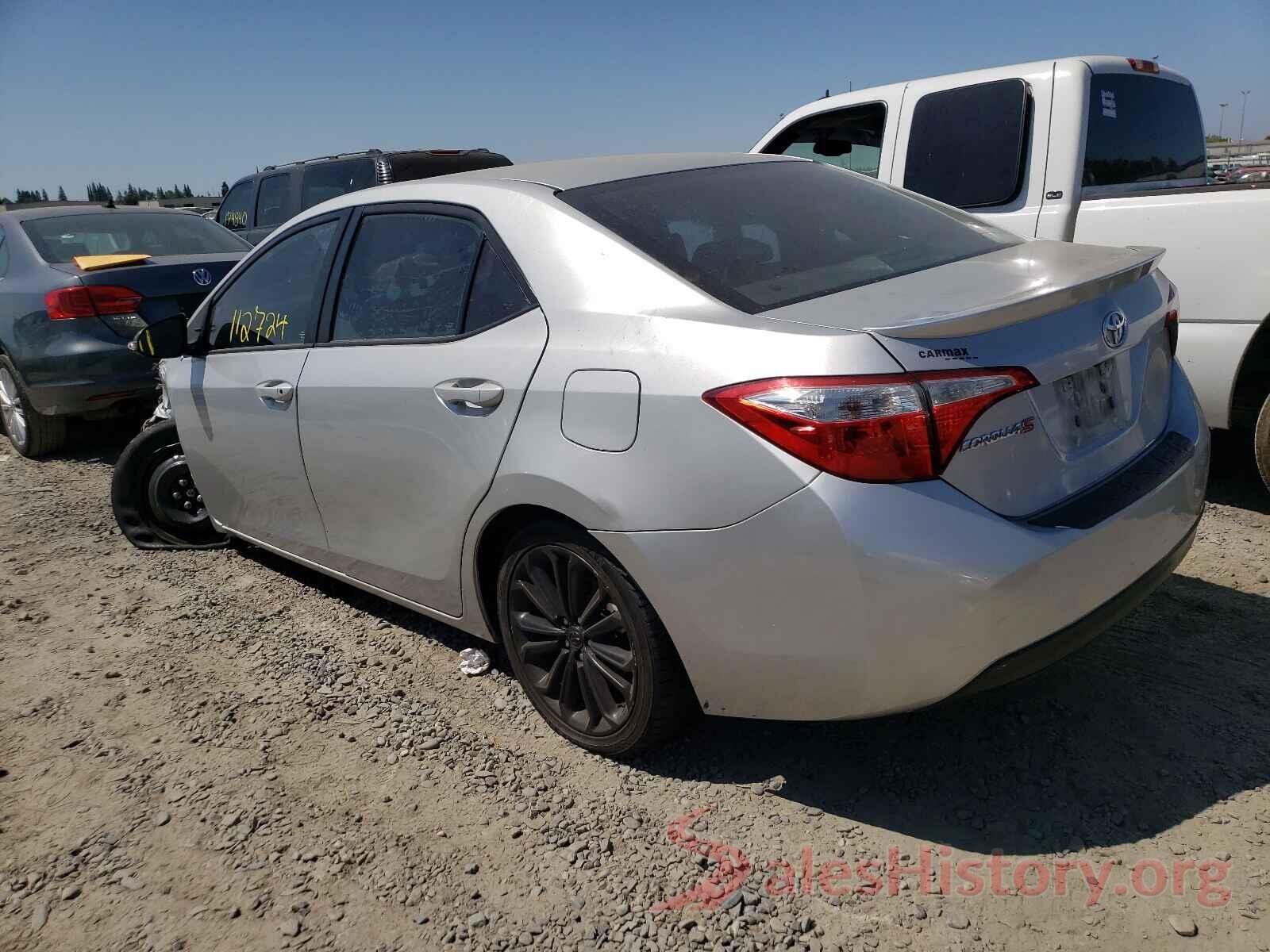 5YFBURHE9GP559998 2016 TOYOTA COROLLA