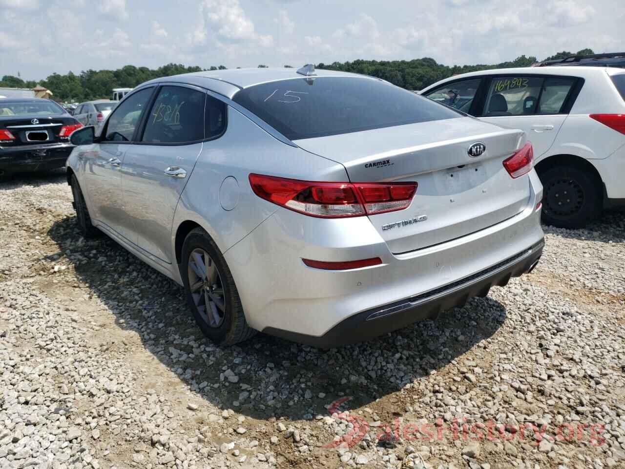 5XXGT4L33KG362747 2019 KIA OPTIMA