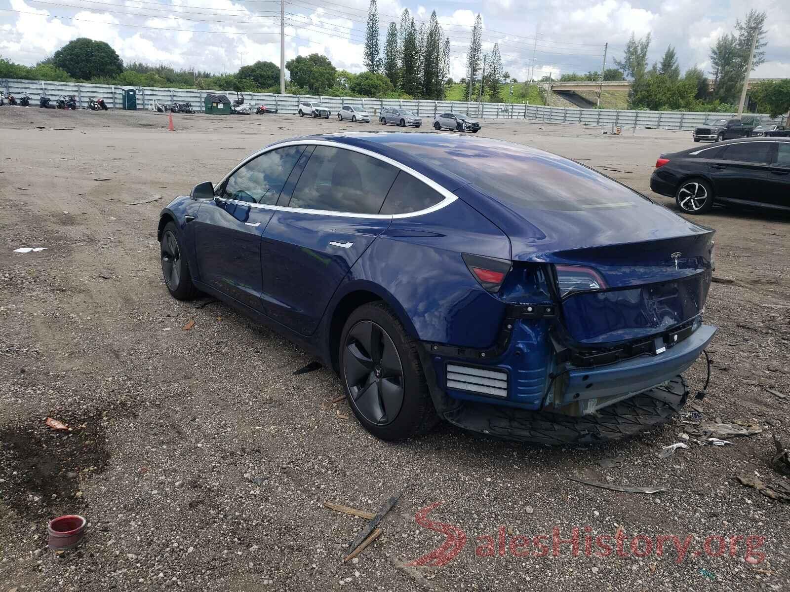 5YJ3E1EA3JF125034 2018 TESLA MODEL 3