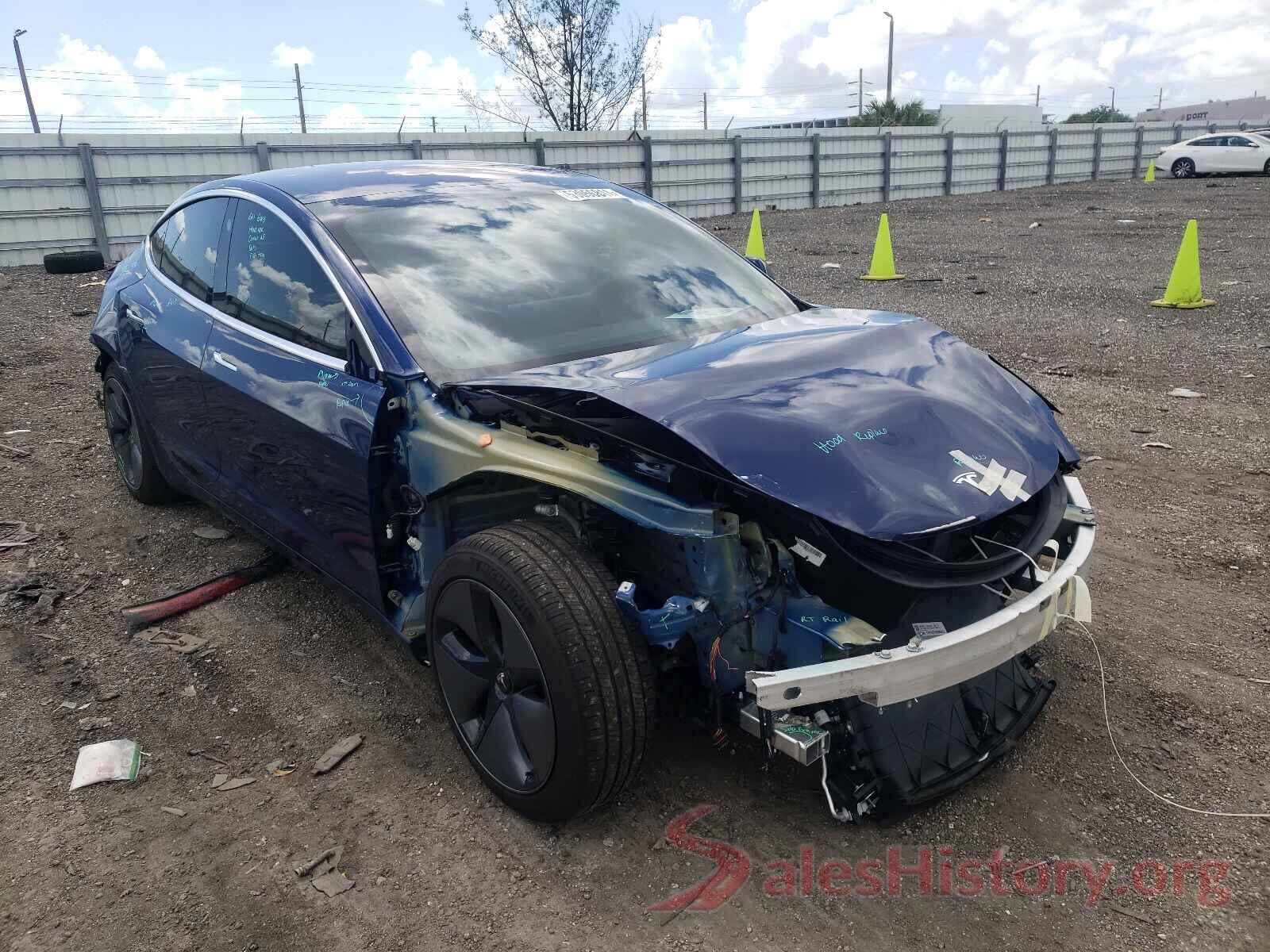 5YJ3E1EA3JF125034 2018 TESLA MODEL 3