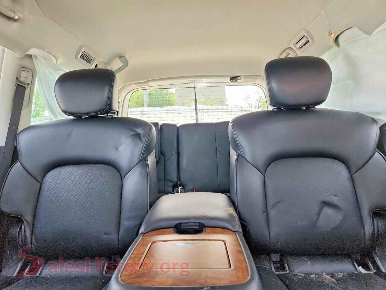 2022 NISSAN ARMADA VIN JN8AY2BB5N9814255, odometer mileage
