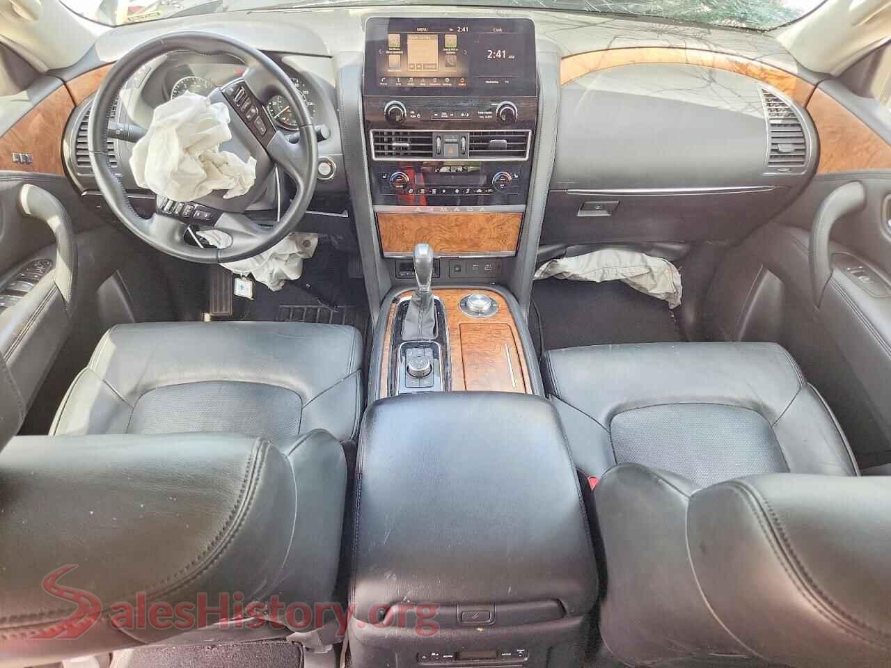 2022 NISSAN ARMADA VIN JN8AY2BB5N9814255, interior dashboard