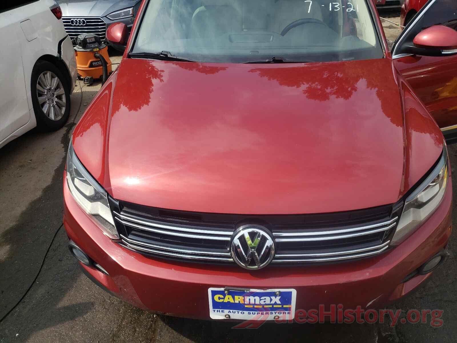 WVGBV7AX0GW050446 2016 VOLKSWAGEN TIGUAN