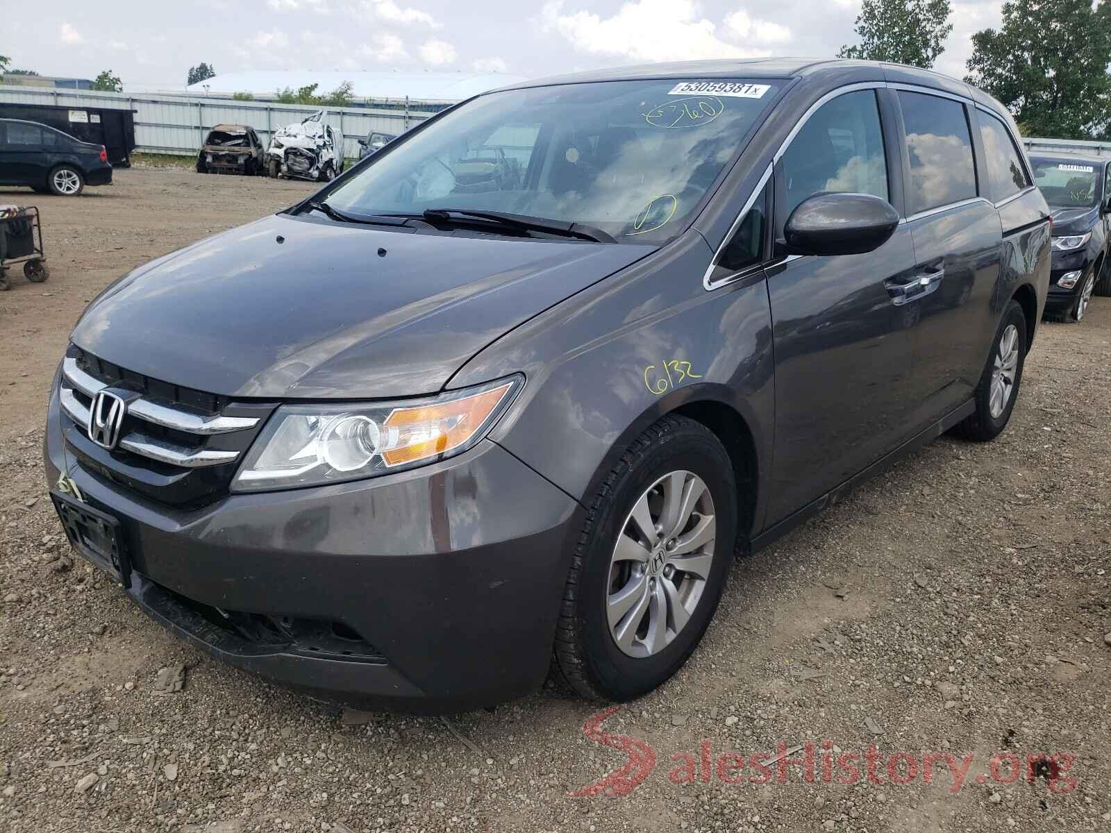 5FNRL5H67GB085886 2016 HONDA ODYSSEY