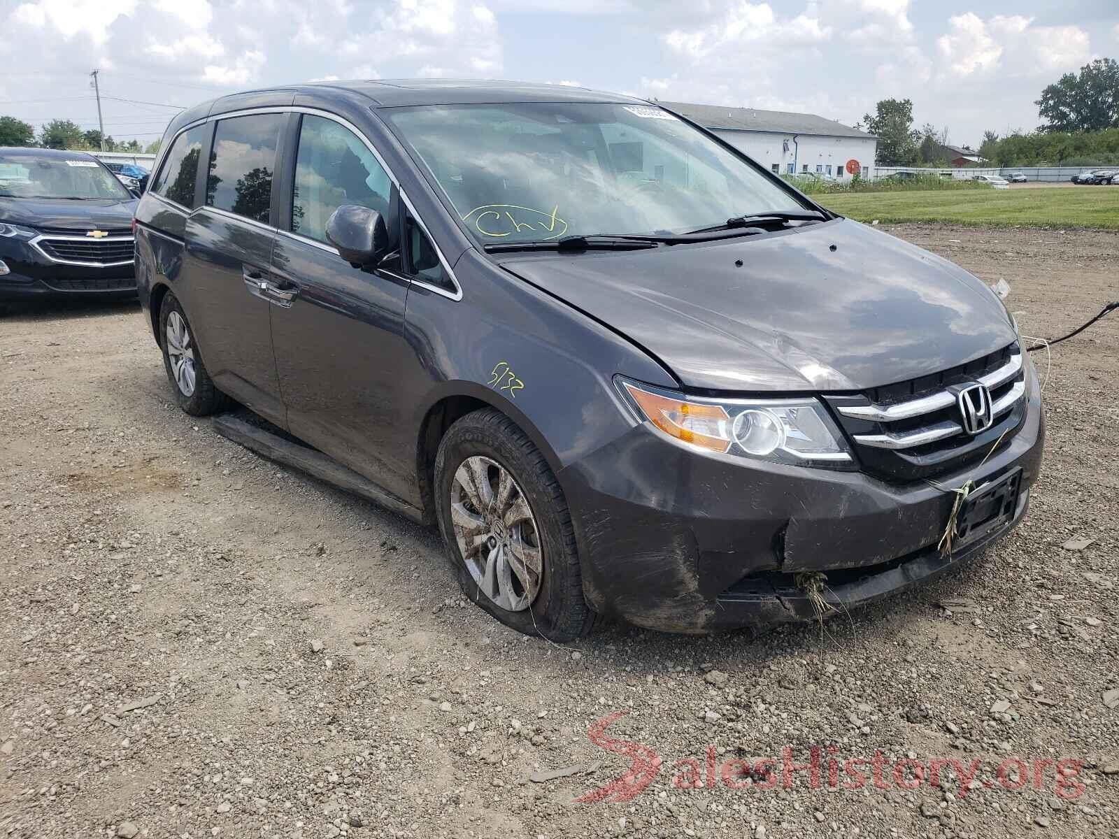 5FNRL5H67GB085886 2016 HONDA ODYSSEY