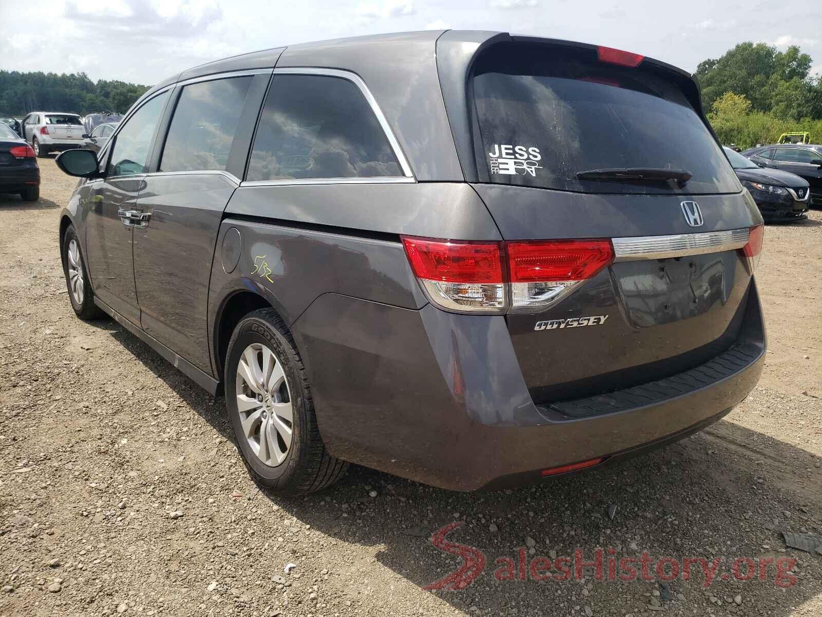 5FNRL5H67GB085886 2016 HONDA ODYSSEY