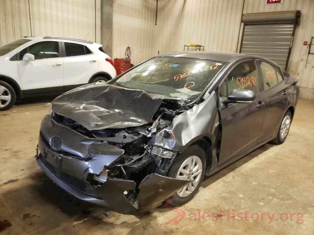 JTDKBRFU3G3004540 2016 TOYOTA PRIUS