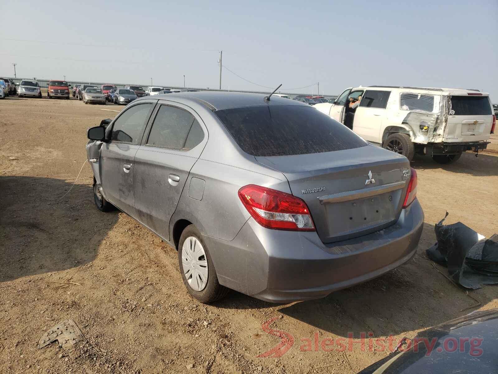 ML32F3FJ7HHF13645 2017 MITSUBISHI MIRAGE