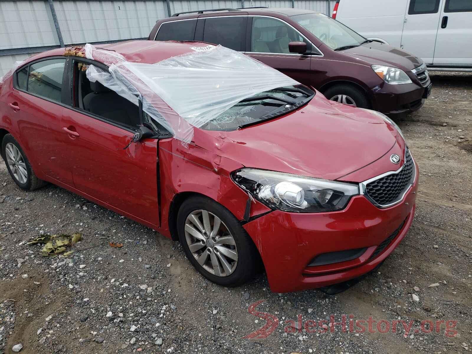 KNAFX4A66G5574760 2016 KIA FORTE