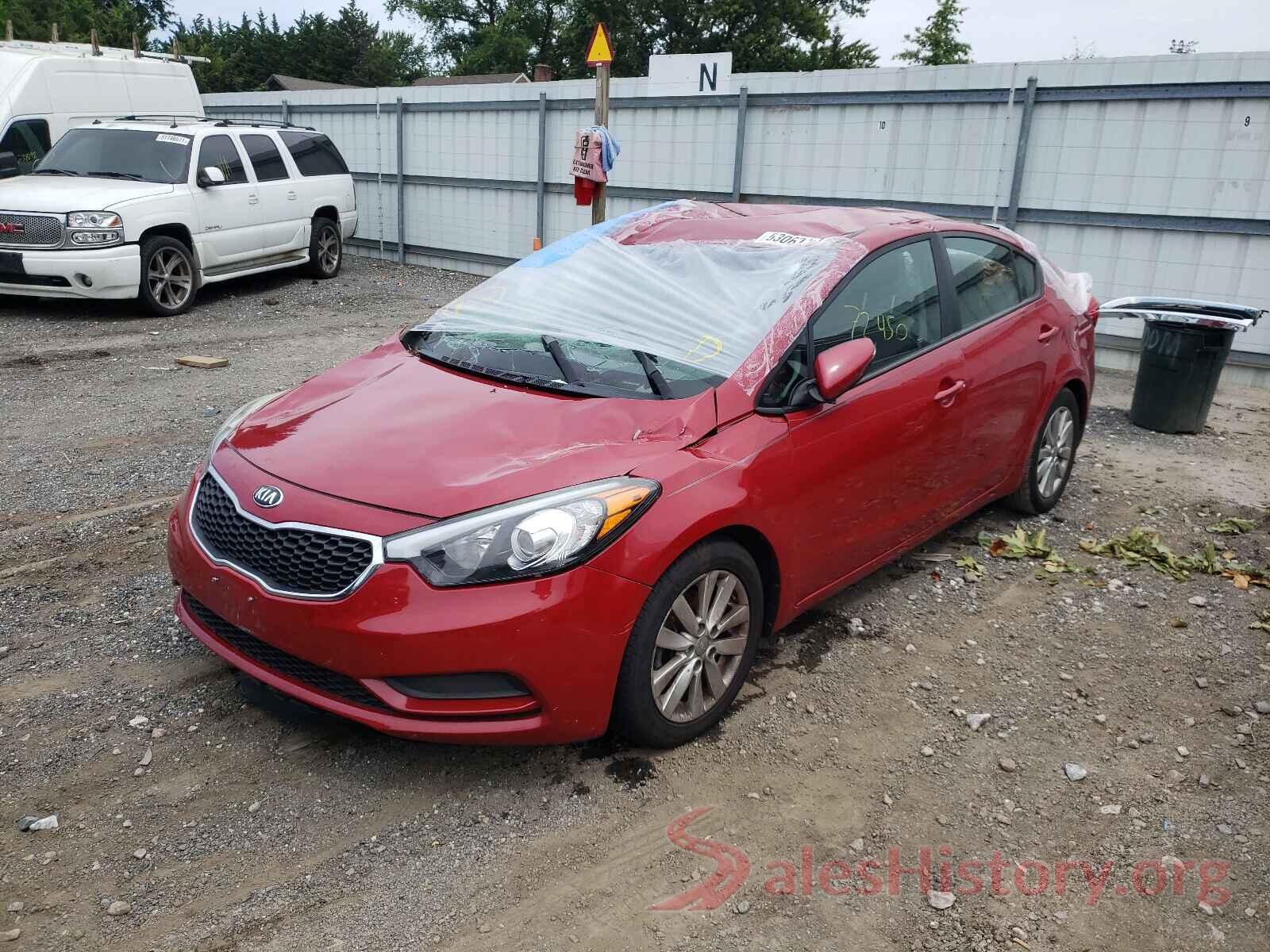 KNAFX4A66G5574760 2016 KIA FORTE