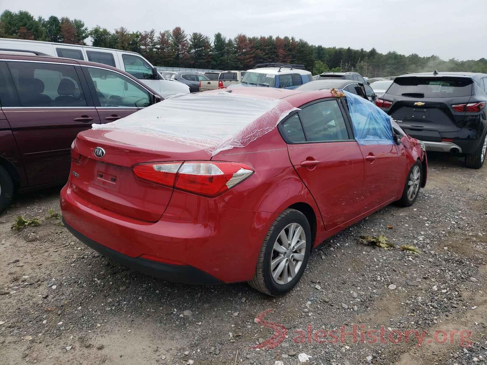 KNAFX4A66G5574760 2016 KIA FORTE