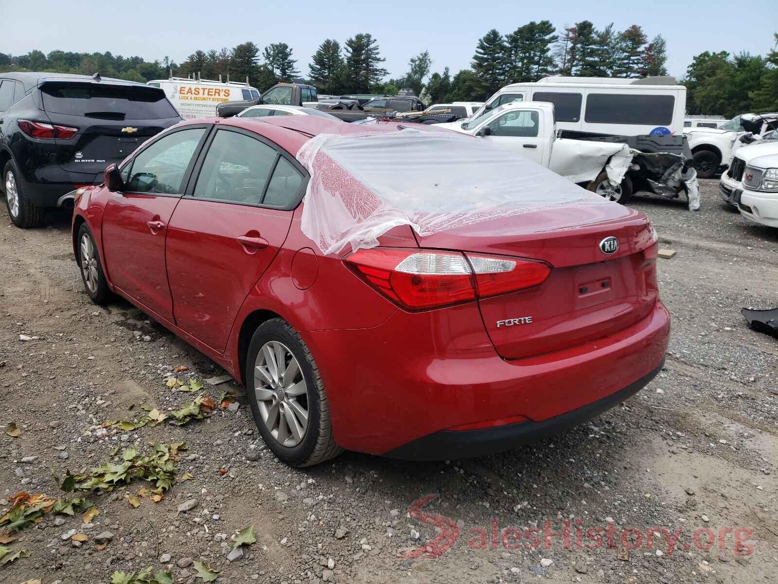 KNAFX4A66G5574760 2016 KIA FORTE