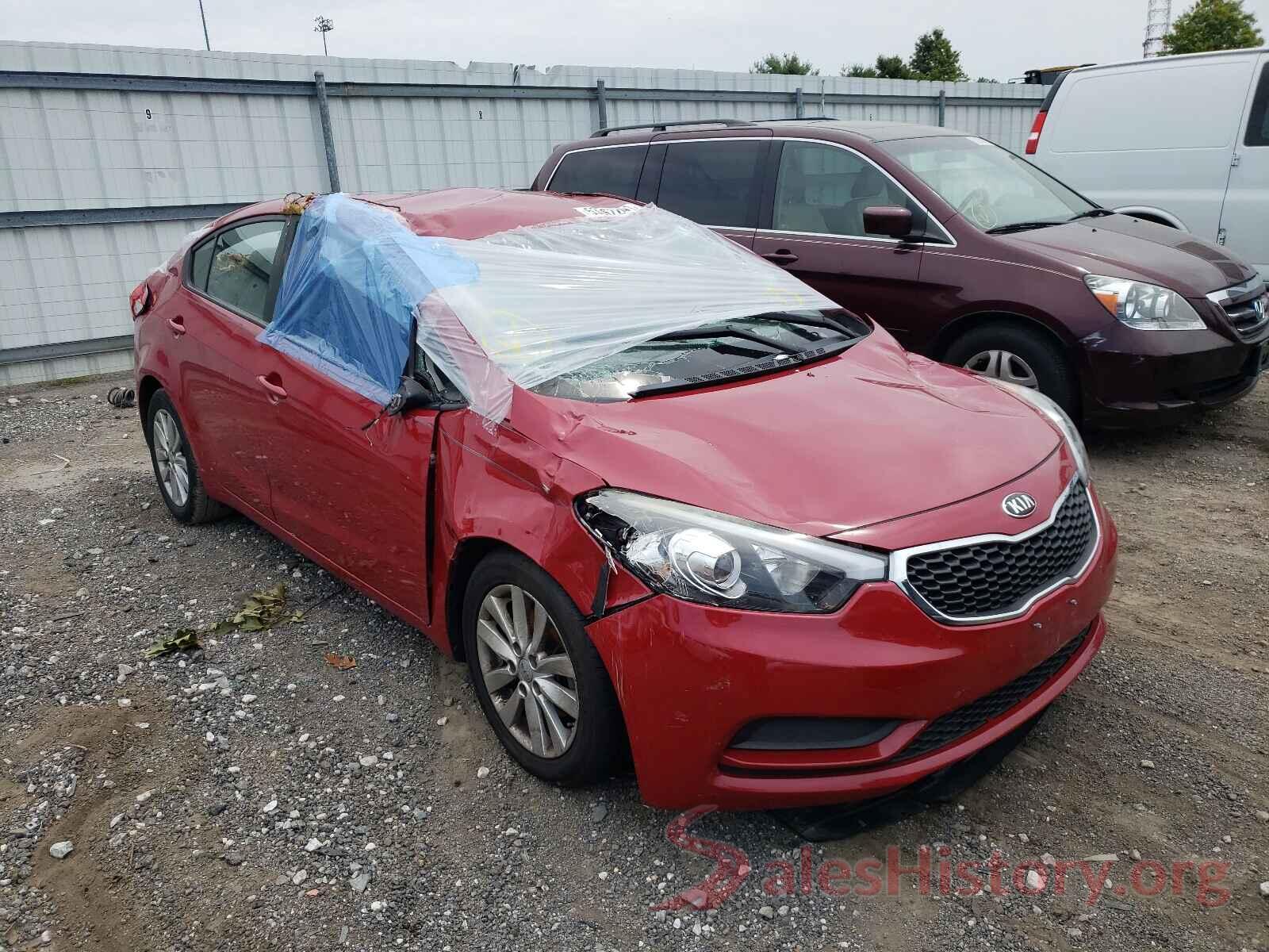 KNAFX4A66G5574760 2016 KIA FORTE