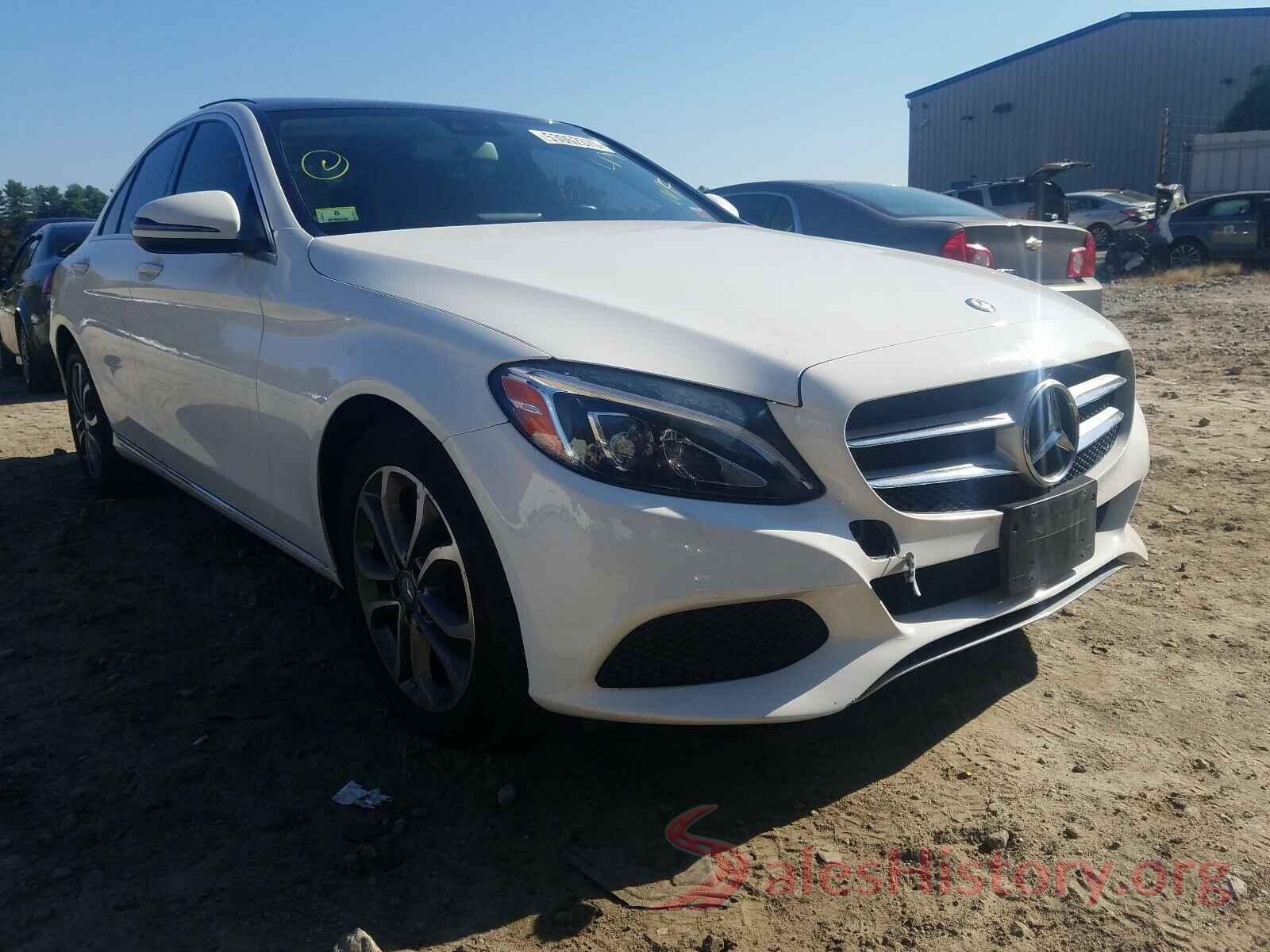 55SWF4KB0GU122107 2016 MERCEDES-BENZ C CLASS