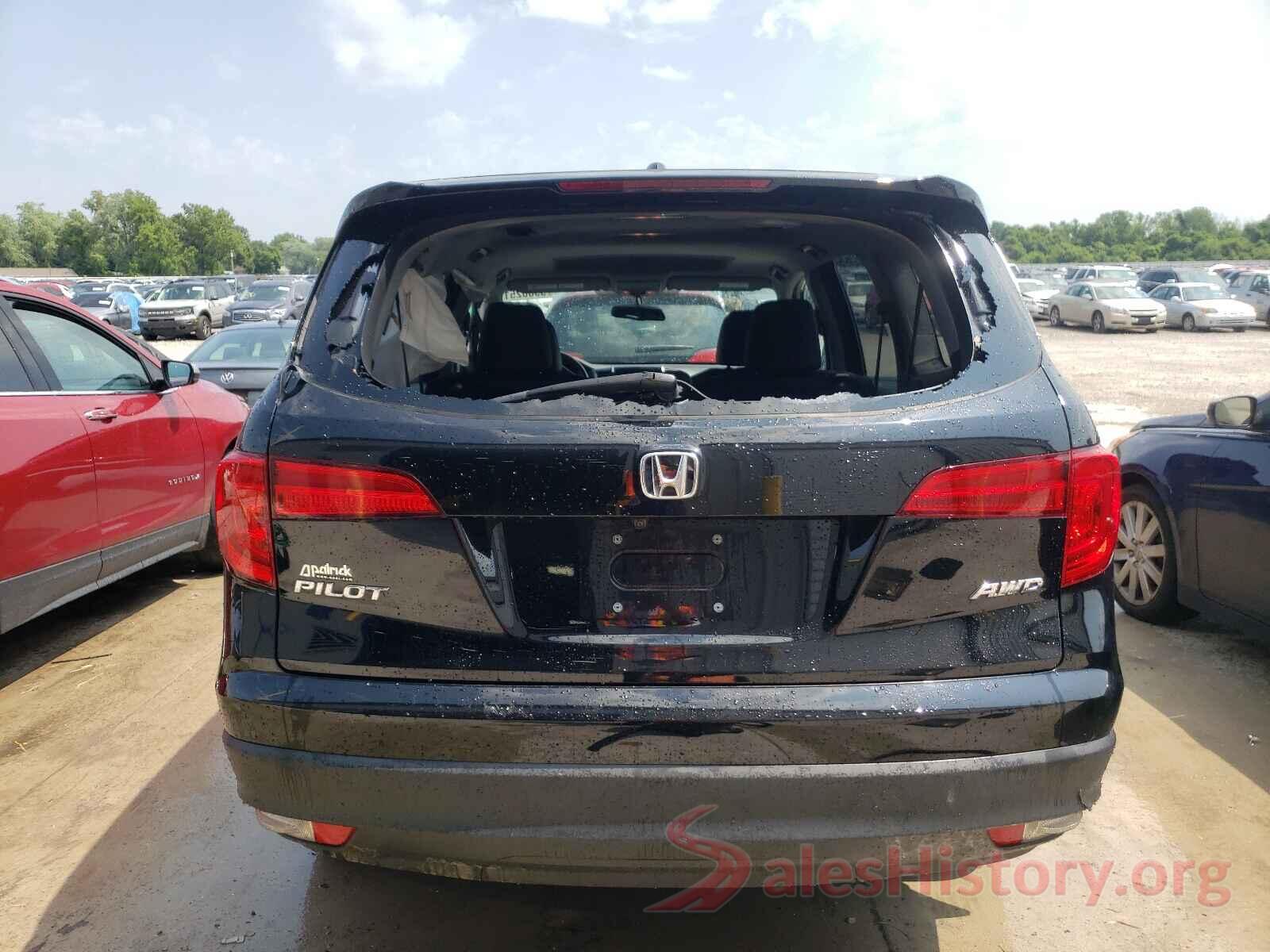 5FNYF6H51HB091409 2017 HONDA PILOT