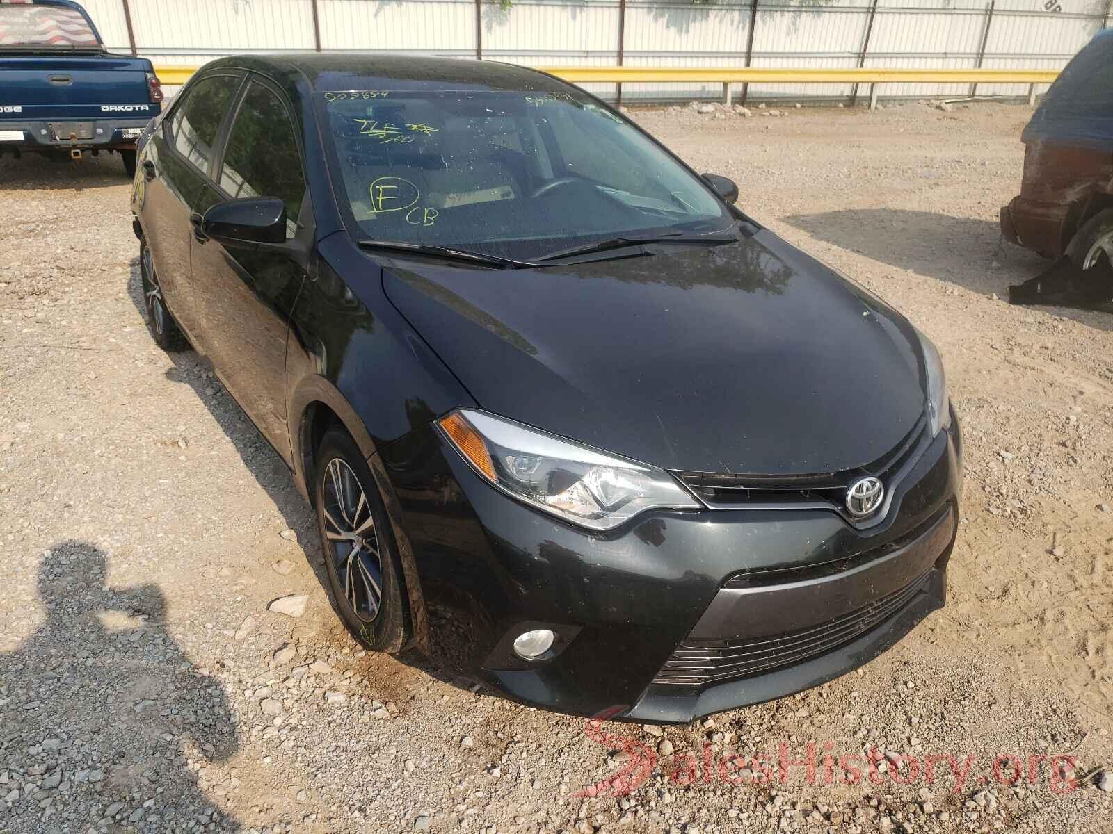 5YFBURHE0GP509894 2016 TOYOTA COROLLA