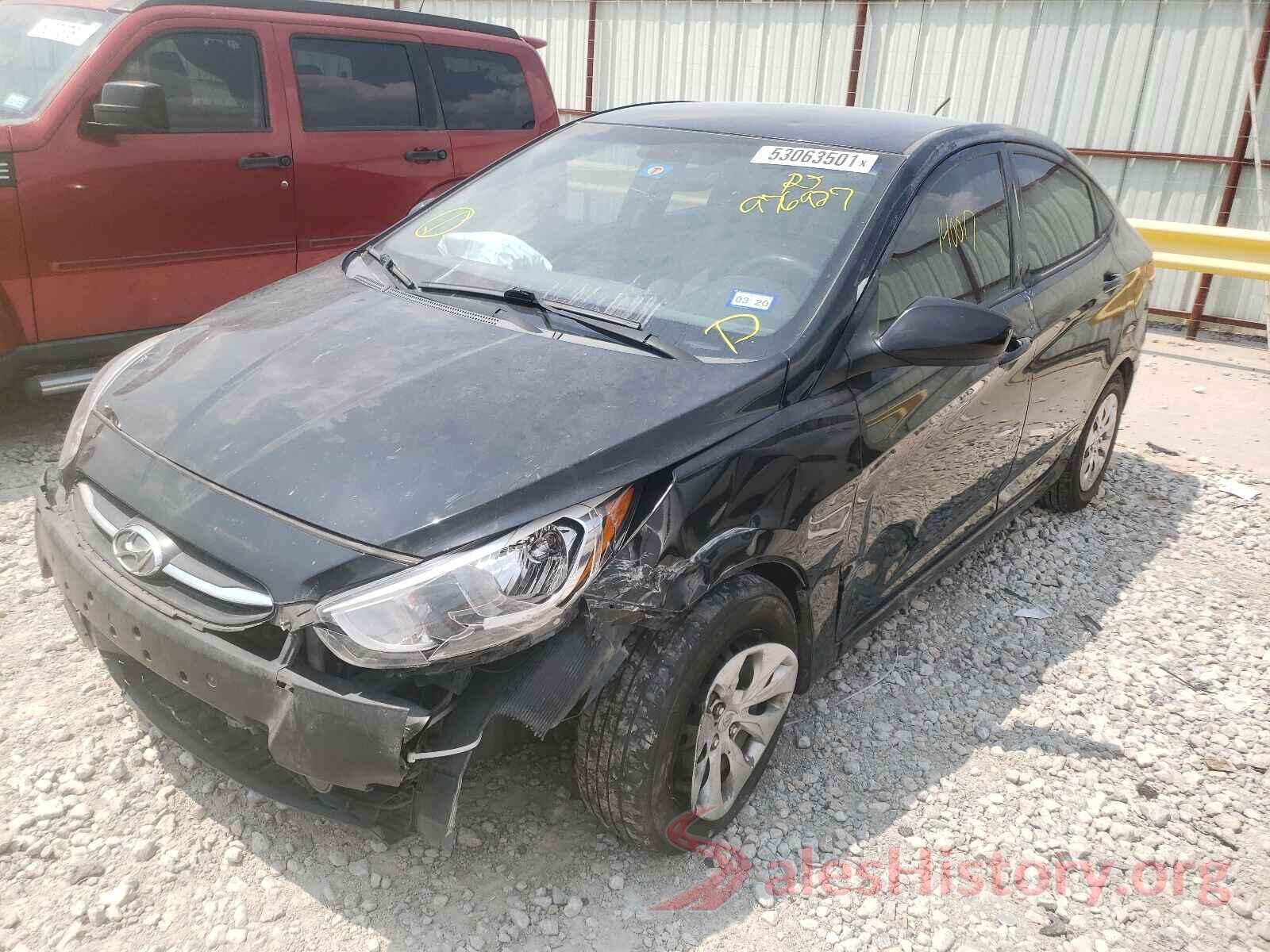 KMHCT4AE7GU976927 2016 HYUNDAI ACCENT