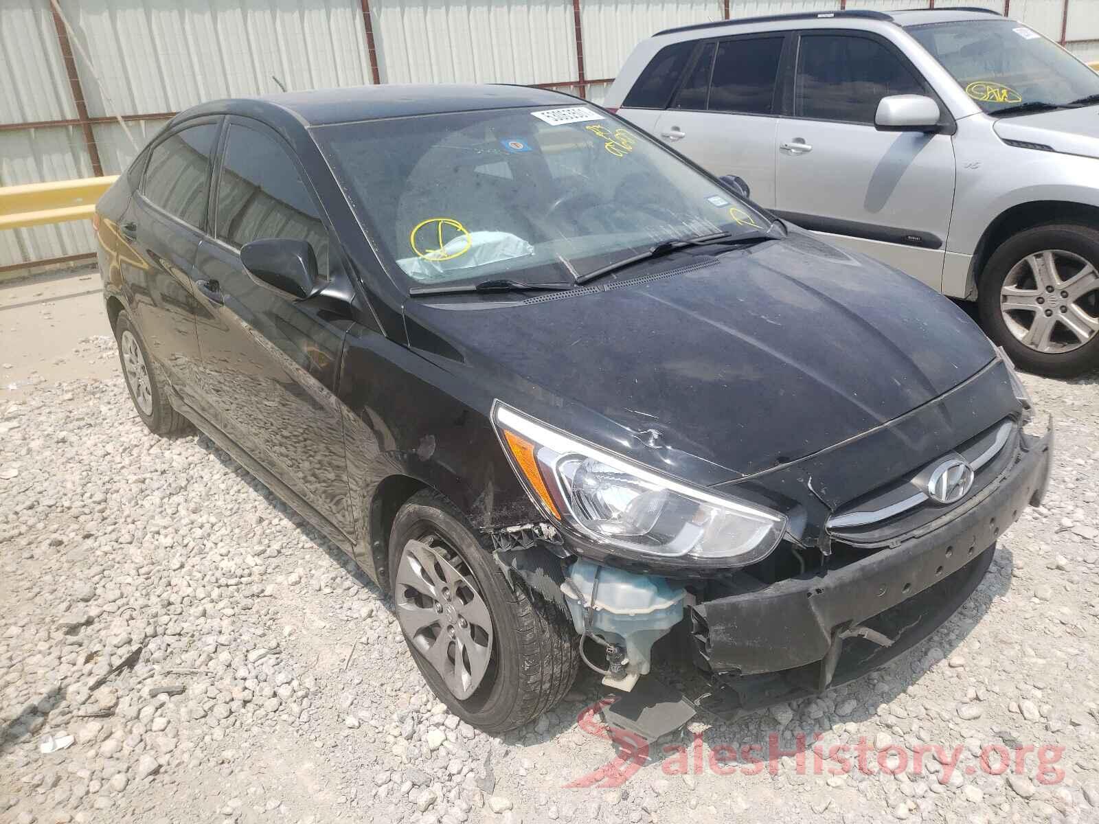 KMHCT4AE7GU976927 2016 HYUNDAI ACCENT