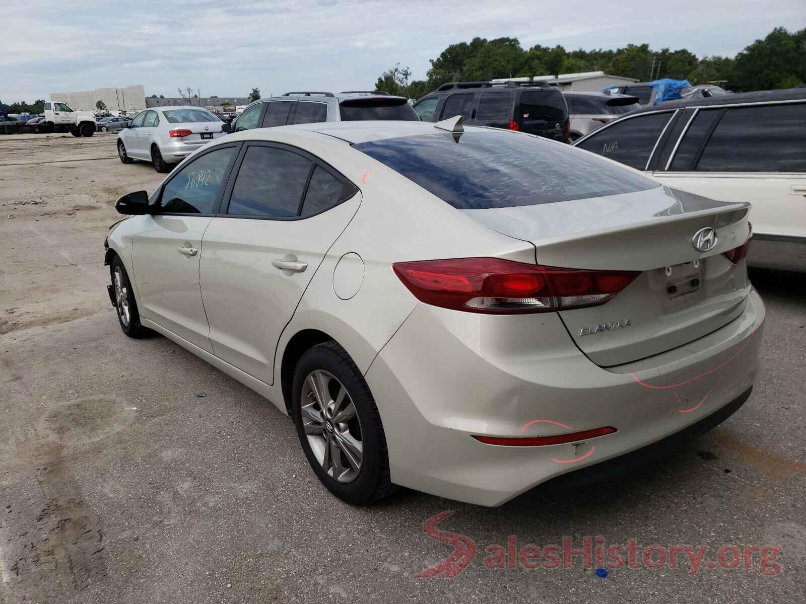 5NPD84LF7HH178780 2017 HYUNDAI ELANTRA