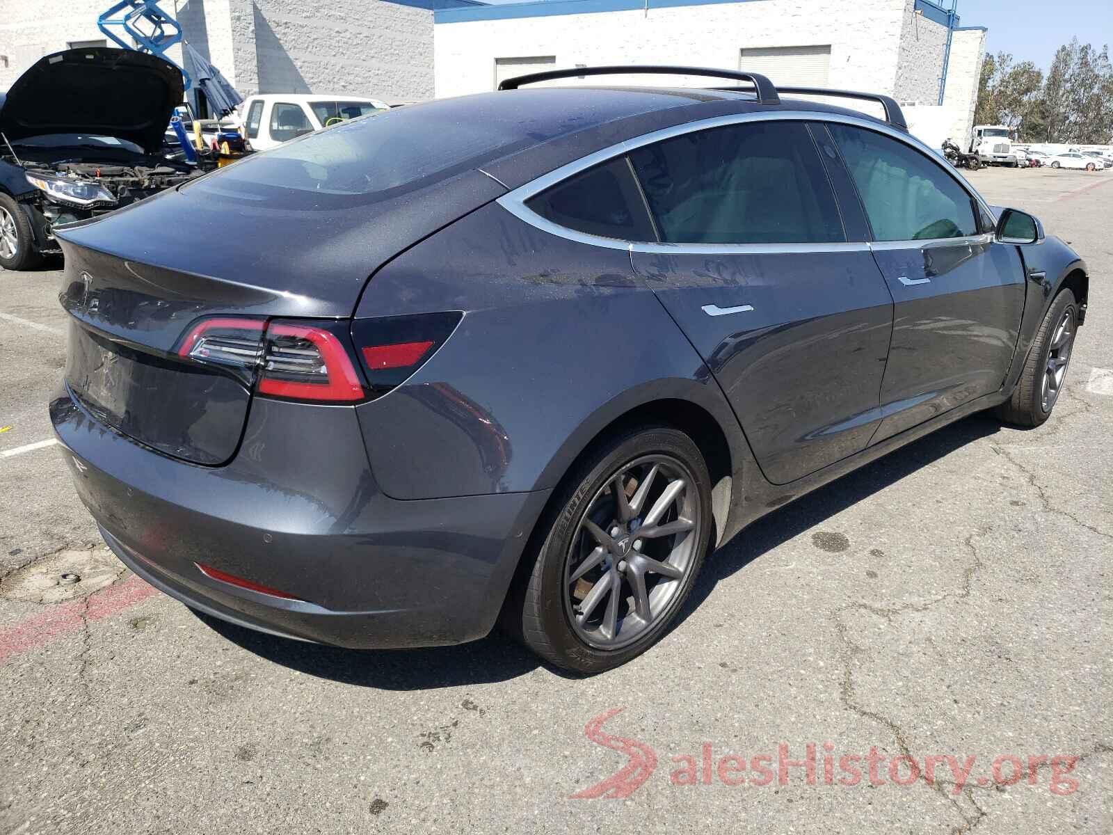 5YJ3E1EAXJF003996 2018 TESLA MODEL 3