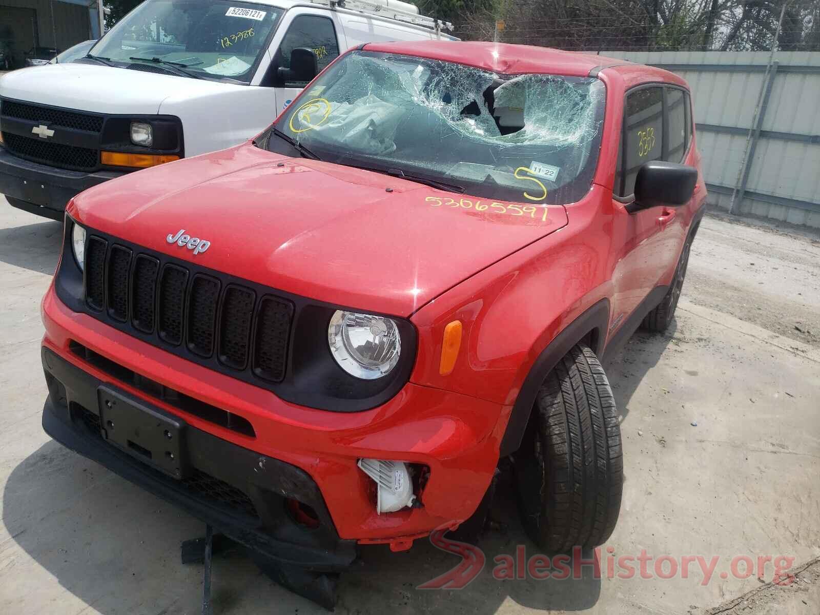 ZACNJAAB8LPL89622 2020 JEEP RENEGADE