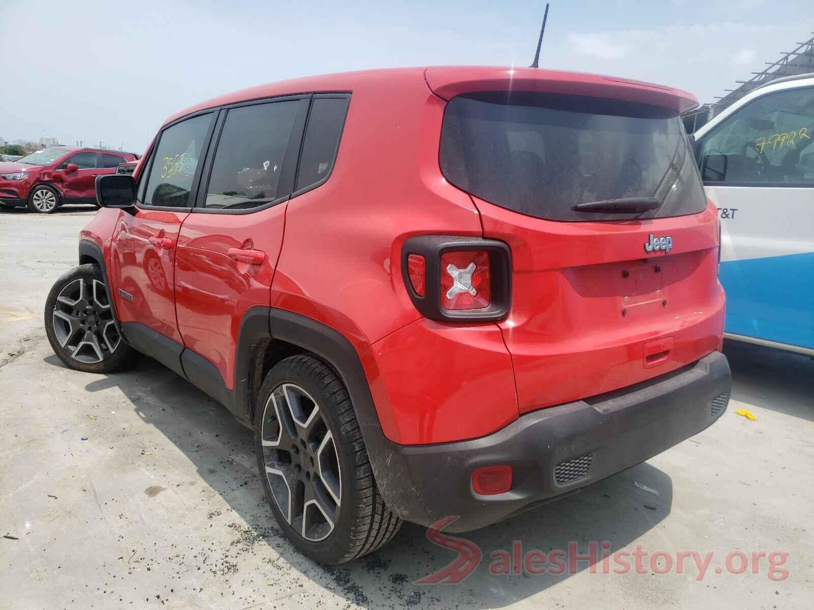 ZACNJAAB8LPL89622 2020 JEEP RENEGADE