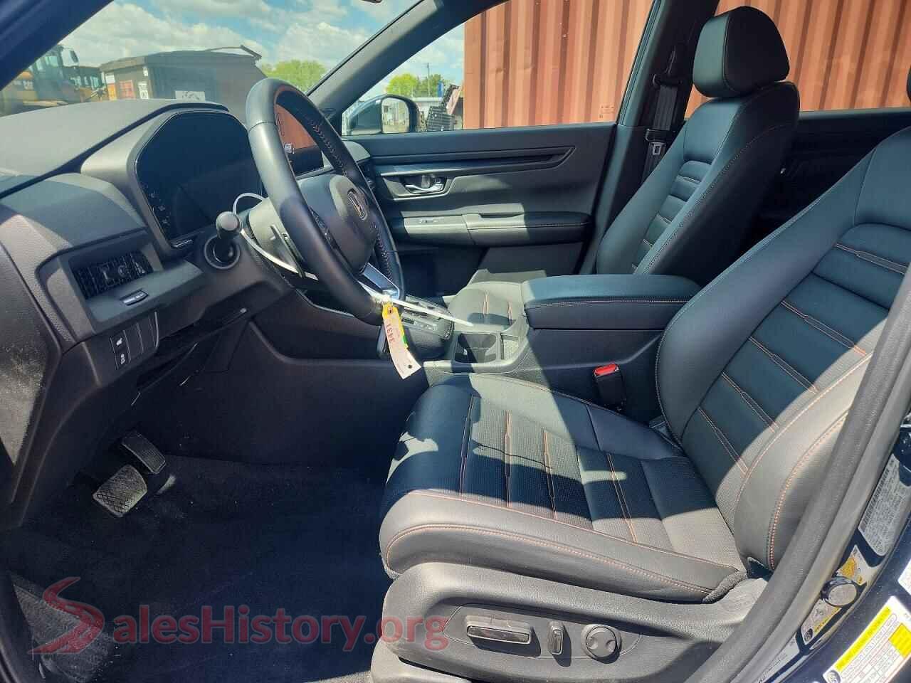 2025 HONDA CRV VIN 2HKRS6H83SH810887, engine bay