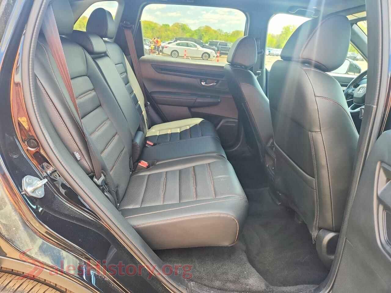2025 HONDA CRV VIN 2HKRS6H83SH810887, VIN plate