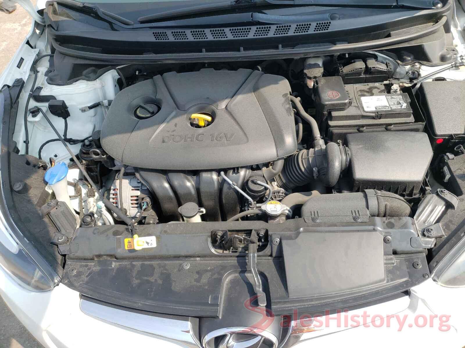 5NPDH4AEXGH695287 2016 HYUNDAI ELANTRA