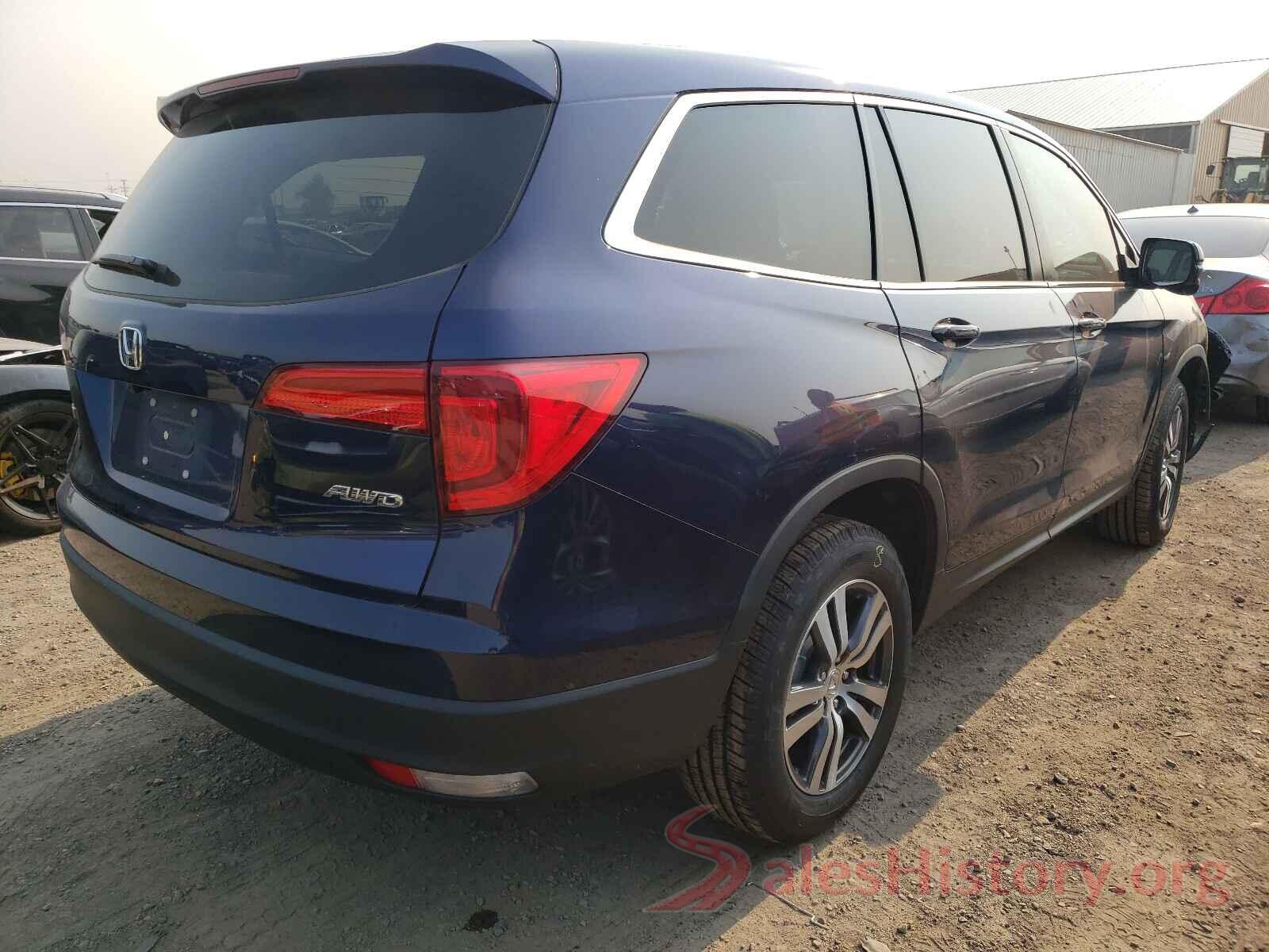 5FNYF6H51HB100934 2017 HONDA PILOT