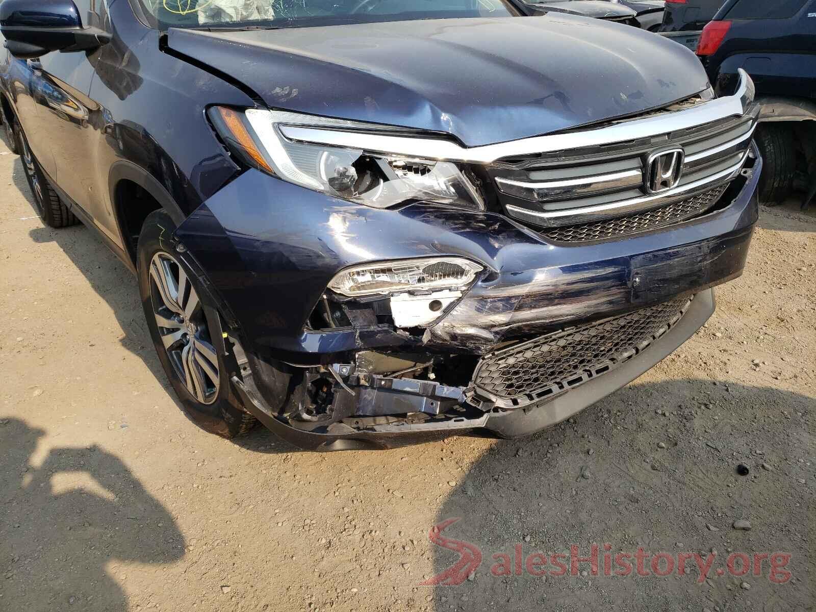 5FNYF6H51HB100934 2017 HONDA PILOT